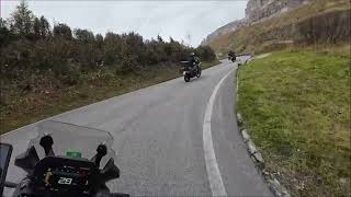 2024 Euro Motorcycle Trip - Riding Up To The Passo Pordoi