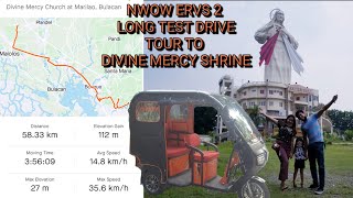 NWOW ERVS 2 2021 (58KM Long Test Drive) to Divine Mercy Shrine at Marilao, Bulacan #NWOW #ERVS2