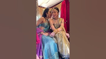 Trisha & Shobita Fun at #ponniyinselvan2 Sets | #maniratnam #tipstelugu #arrahman #shorts