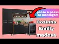 Como montar cozinha madesa emilly com balco