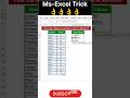 Find Top 3 Names in Ms-Excel😲#excel#exceltutorial#exceltips#excelshorts#excelhacks#excelformula