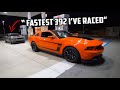 BOSS 302 MUSTANG called out my STOCK Challenger SRT 392 for a RACE!!