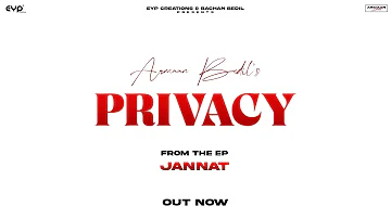 Privacy: Armaan Bedil (Visualizer) | Bachan Bedil | Gaurav Dev | Kartik Dev | EP - Jannat