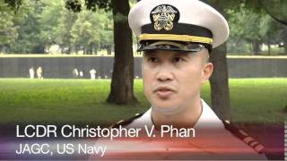 VVMF--Father's Day Ceremony 2011 at the Vietnam Wall