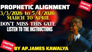 WHAT'S HAPPENING  STARTING FROM 3/3 /2026(MARCH )TO 5/4/2026( APRIL) /AP.JAMES KAWALYA 