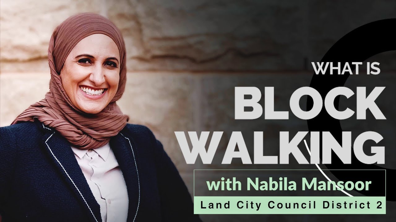 Thumbnail for What is Block walking with Nabila Mansoor  | Candidate for Sugar Land City Council District 2