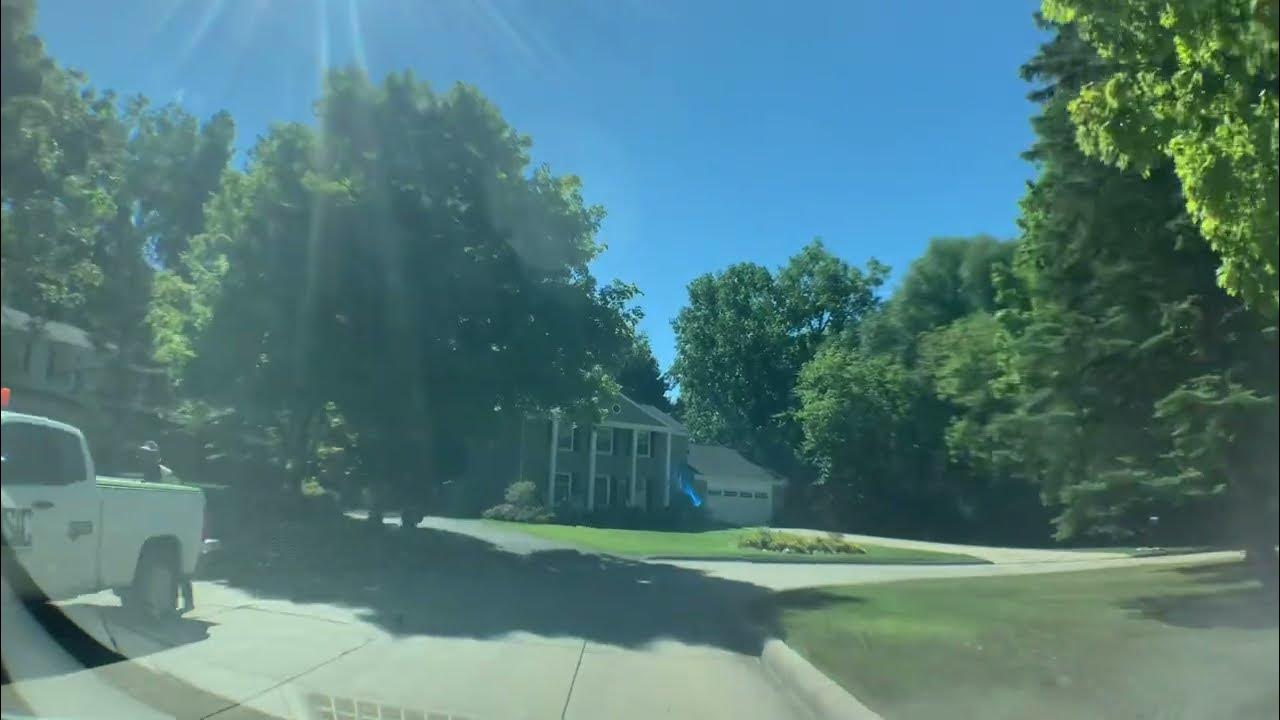 Driving to Hazel Park, Michigan from Beverly Hills, Michigan. September