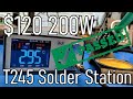 Sdg 221 aixun t3a 200w jbc t245 compatible soldering station