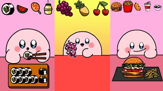Kirby Emoticon MUKBANG collection Part 3