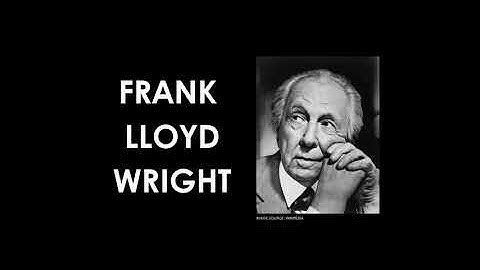Frank Lloyd Wright - Unity Temple & Falling Water House