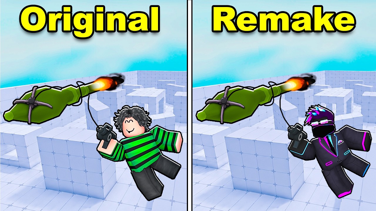 I recreated INSANE TRICKSHOTS in Roblox Rivals!