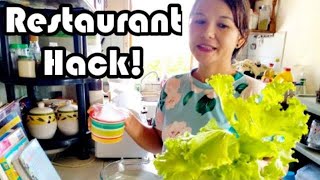 How To Remove Bitter Lettuce Taste | Bitter Lettuce Hack | + Best Lettuce Dressing Recipe