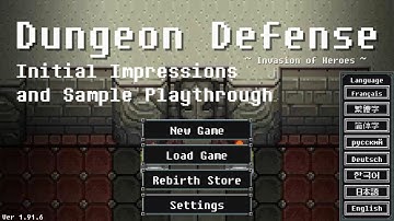 Dungeon Defense : Android Game Review and Sample Play