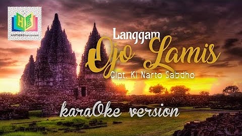Langgam OJO LAMIS I KARAOKE Tanpa Vokal + Lirik I Yamaha PSR S770 CMDJ Sampling