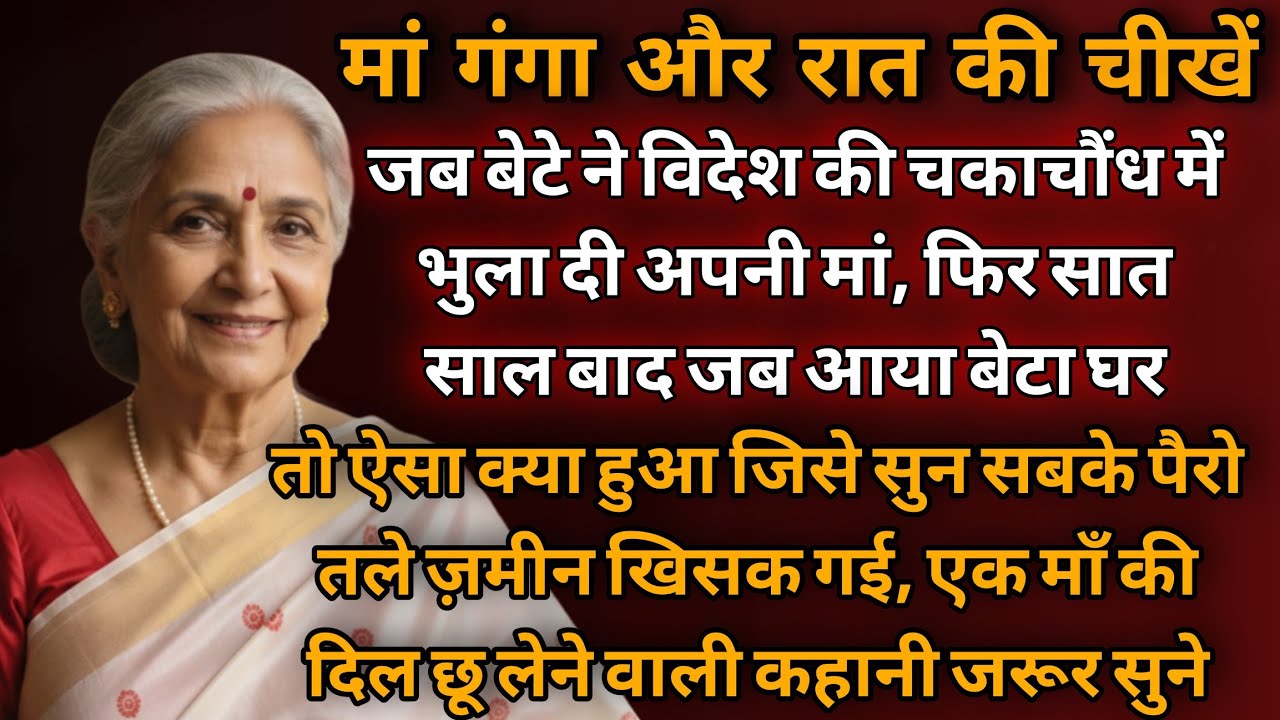  रात की चीखे | Motivational Story | Sad Moral | Hindi Kahani | Man ki Kahaniya 💟