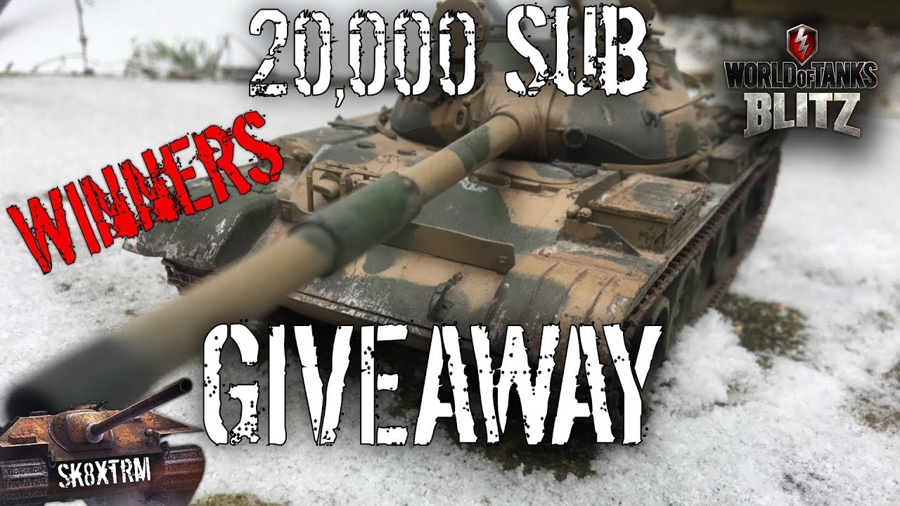 best tankini 20,000 Subscriber Giveaway! Winners - Wot Blitz