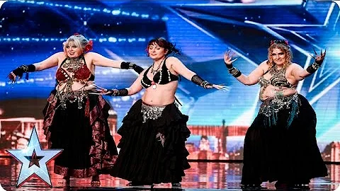 Shani Belly Dancers break the BGT buzzers! | Week 1 Auditions | Britains Got Talent 2016