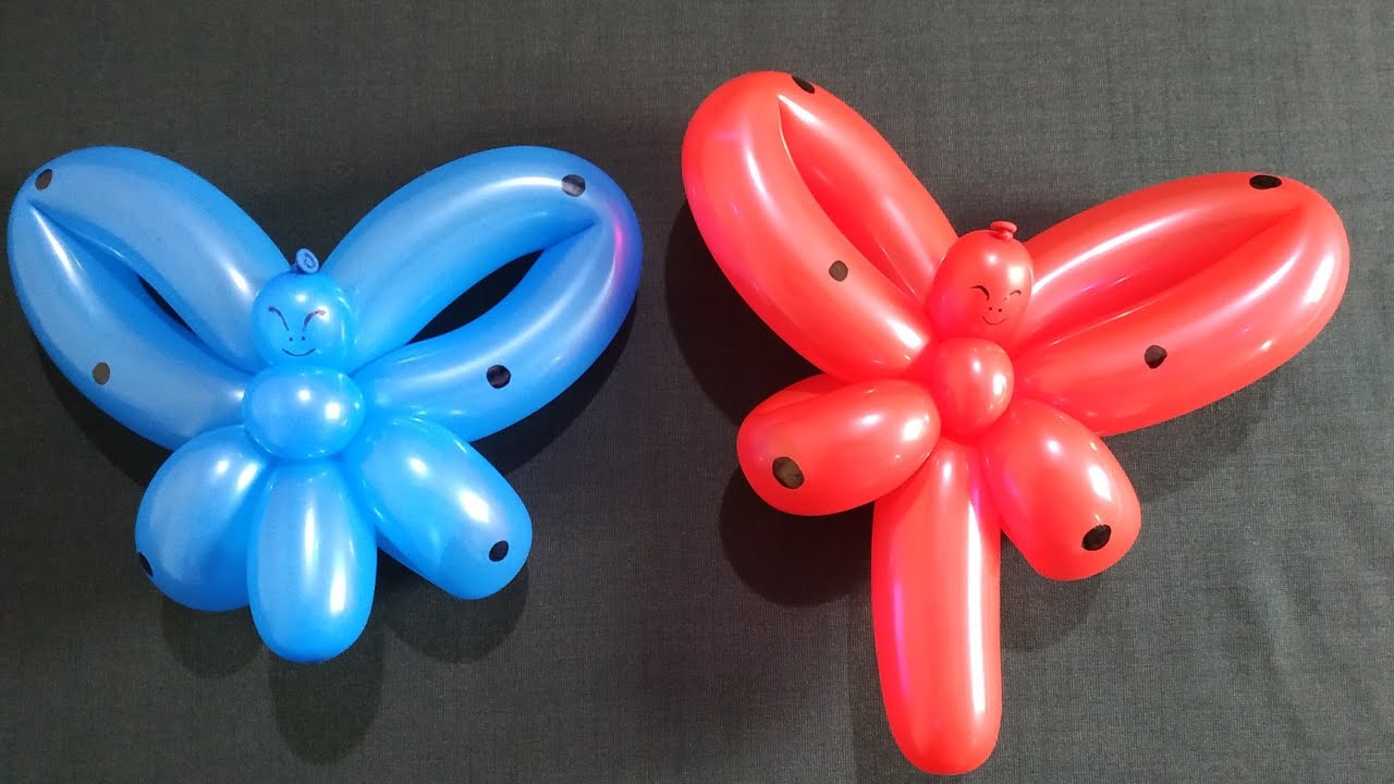 Learn How To Make A One Balloon Butterfly Balloon Animal Tutorial