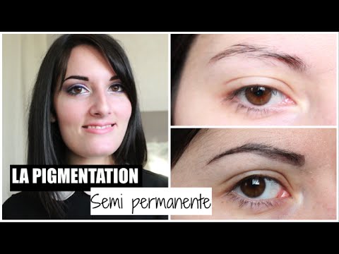 La Pigmentation Semi Permanente A L Atelier Du Sourcil Youtube