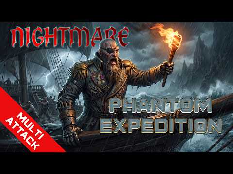 War Commander | Nightmare Phantom Expedition 01-10-2026 | Tactical+Incursion Track | Multi Attack