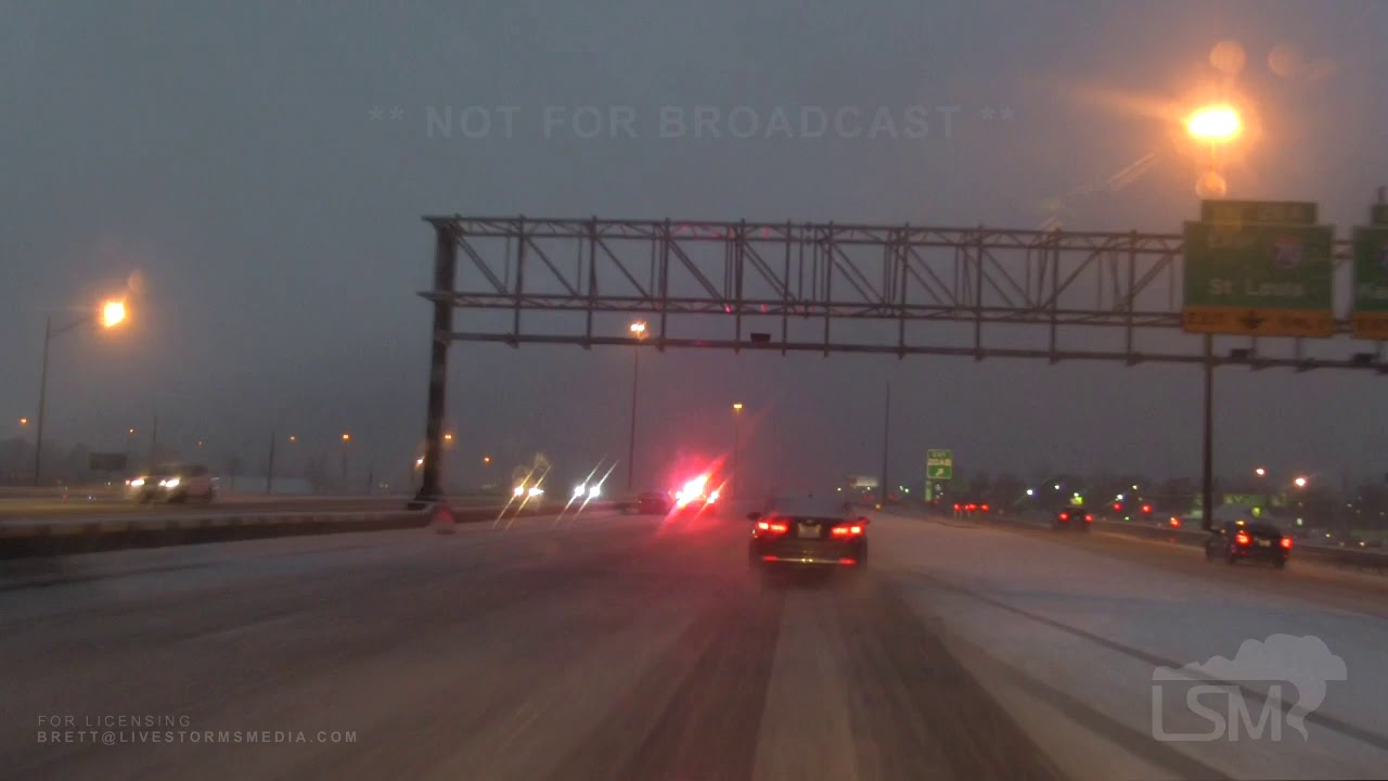 01-11-2020 St. Louis, MO - Heavy Snowfall - YouTube