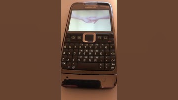 Nokia E71 startup and shutdown