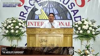 JMCIM Preaching: "The Absolute Surrender" By Beloved Preacher Jojo Abad