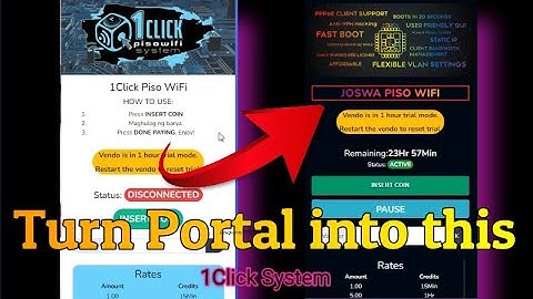 1CLICK - HOW TO CHANGE PORTAL LOGIN (STEP BY STEP)
