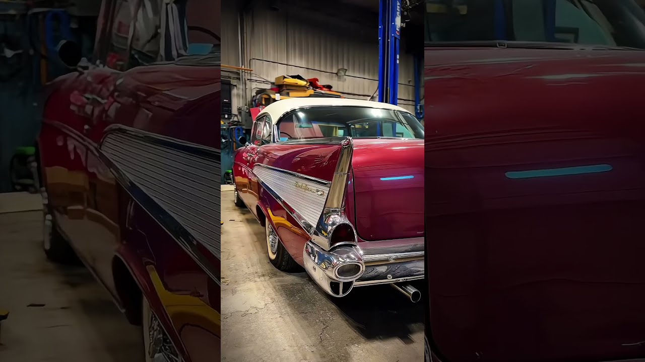 This 1957 Chevrolet Bel Air Has Been Checked In And Is On The Website Musclecars Classiccars
