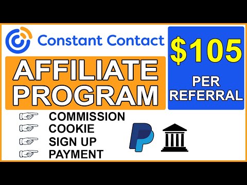 Constant Contact Affiliate Program| Earn Money from ConstantContact.com