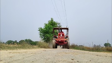 Mahindra 585 Di xp plus | Swaraj 744 Fe | soil loaded vs ground falling | new tractor videos