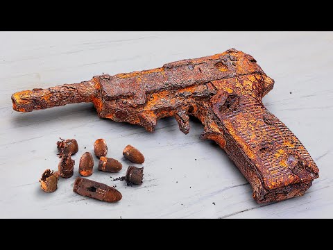 Old Pistol Restoration | Walther P38