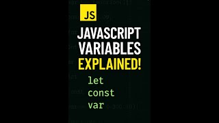 Let vs Const vs Var Explained in 30 Sec ⚡ | JavaScript