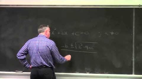 Lesson 3-5 Solving a Nonlinear System with the Quadratic Formula