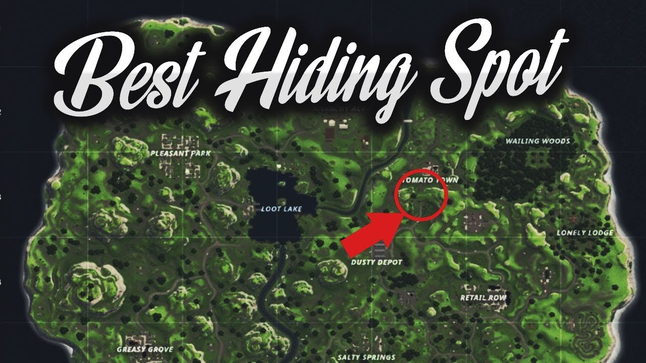 BEST HIDING SPOT (Fortnite Battle Royale) YouTube