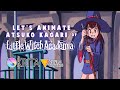 Lets animate  krita atsuko kagari little witch academia3 weeks  