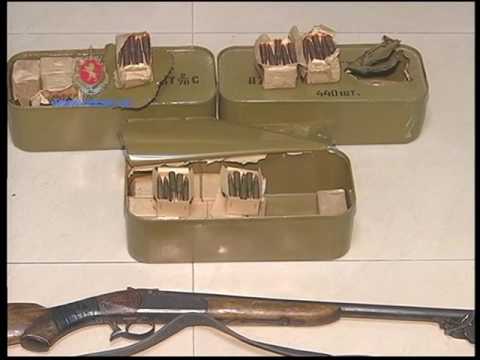 ლაგოდეხში უკანონო ცეცხლსასროლი იარაღი ამოიღეს