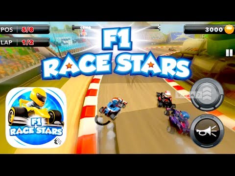 F1 RACE STARS - Gameplay Walkthrough Part 1 (iPhone, iPad, iOS Game)