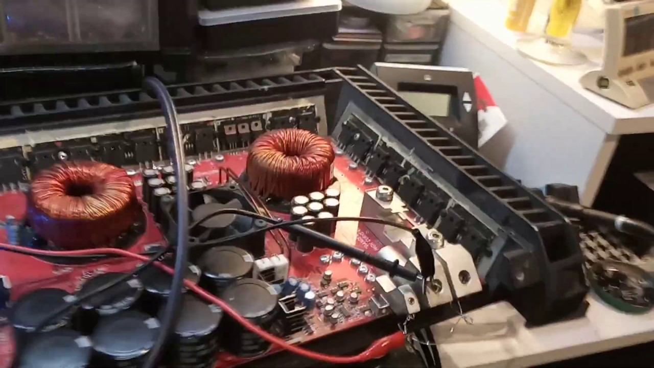 Rockford Fosgate T40001bd during repair