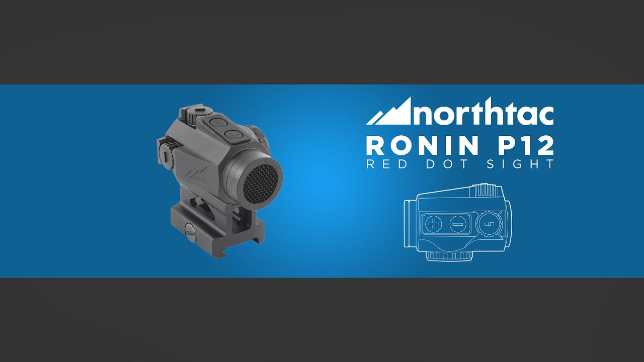Northtac Ronin P-12 RED DOT SIGHT 1X20MM | Bunny Workshop
