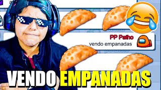 AMONG US PERO VENDO EMPANADAS 🥟 !! Final inesperado 😂 | Pathofail