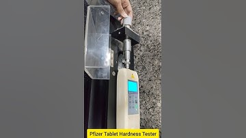 Pfizer Tablet Hardness Tester|Tablet Evaluation| Best College Of Pharmacy| #shorts #trending #lab