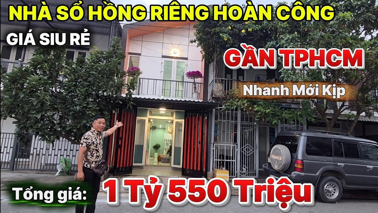 ❗️Giá này còn nhà? SHR gần Hóc Môn, tặng nội thất – xem là chốt