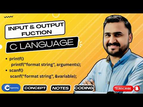 Learn printf() and scanf() Functions in C Programming @mr_atiif
