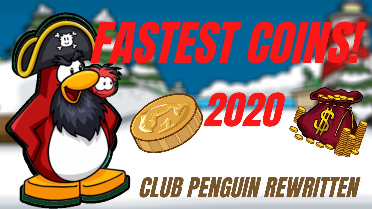 Fastest Way To Get Coins In Club Penguin Rewritten! 2020 Glitch Secret -  Youtube