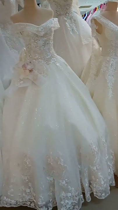 beatiful in white #gown #beautiful