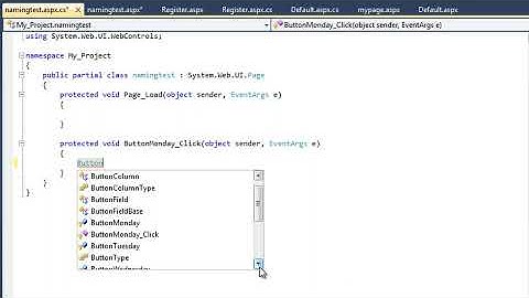 ASP.NET 4.0 Essential Skills Lesson 4-1: Name controls correctly