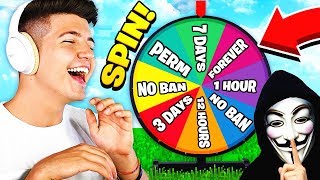 USING THE WHEEL OF FORTUNE TO BAN MINECRAFT HACKERS!