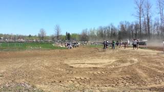 Mike And Josh McAdam Starting Race MX101 @ Sand Del Lee