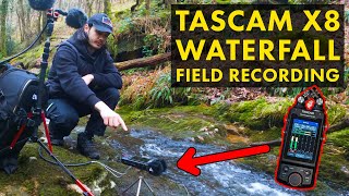 TASCAM X8 Waterfall Field Recordings screenshot 2
